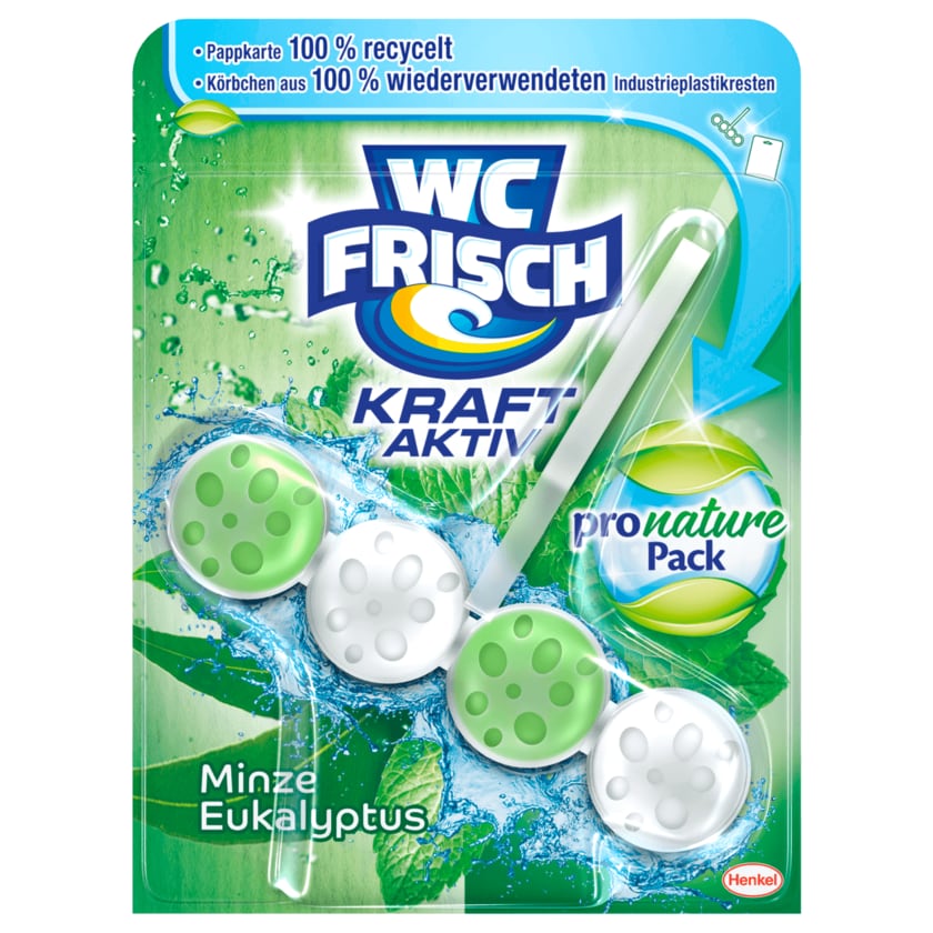WC Frisch Kraft-Aktiv Minze Eukalyptus 50g